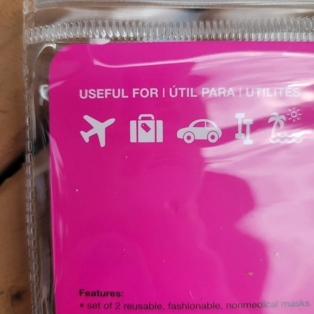 3/$15 MIMICA Marble & Grey Reusable Face Masks▪︎2pk